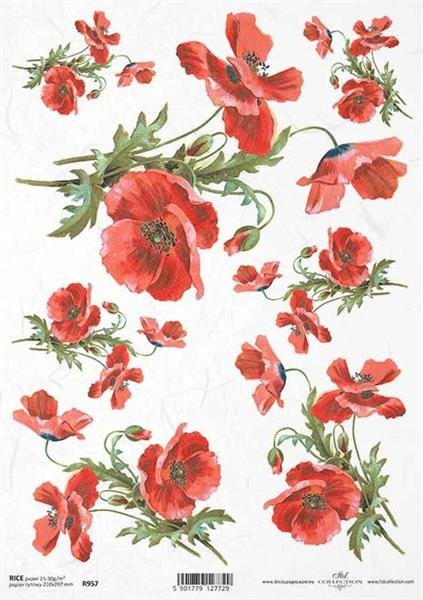 Papier ryżowy ITD A4 R957 maki