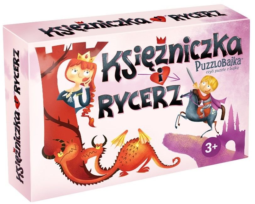 Kangur Puzzlobajka Księżniczka i Rycerz
