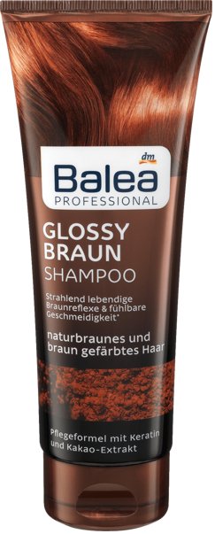 Balea Braun + Keratin Szampon z kakao 250ml