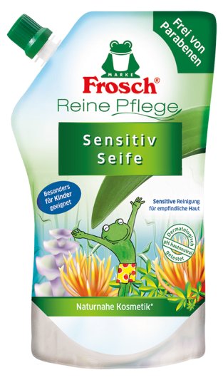 Frosch, hipoalergiczne mydełko w płynie zapas, 500 ml