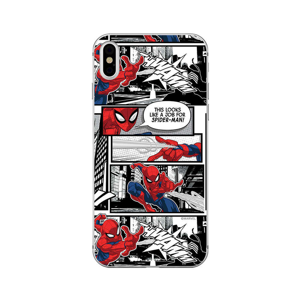 ERT GROUP Oryginalne etui na telefon komórkowy Spider Man 001 iPhone X/XS Phone Case Cover MPCSPIDERM026
