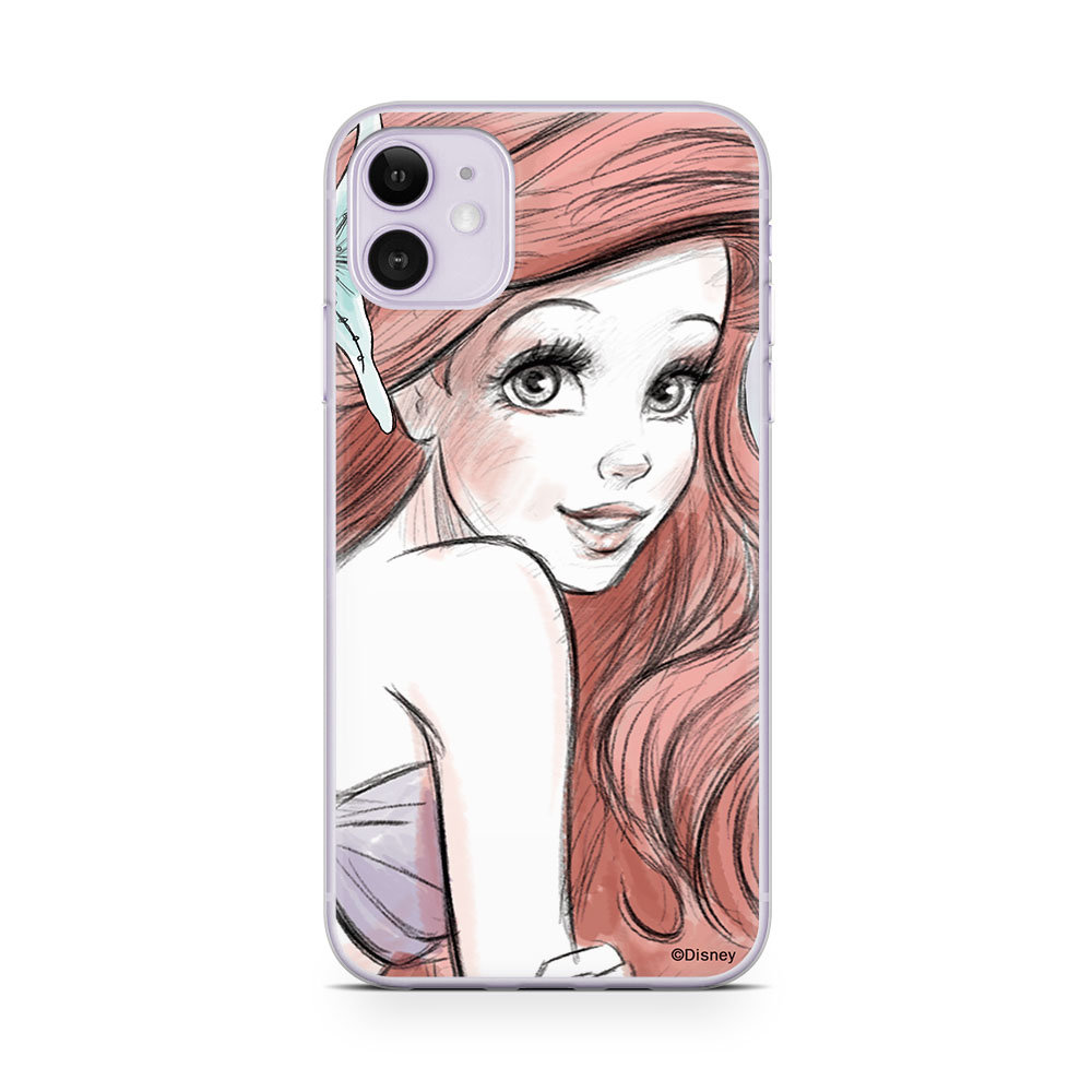 Disney ERT GROUP Oryginalne etui na telefon komórkowy Ariel 005 iPhone 11 Phone Case Cover DPCARIEL1583