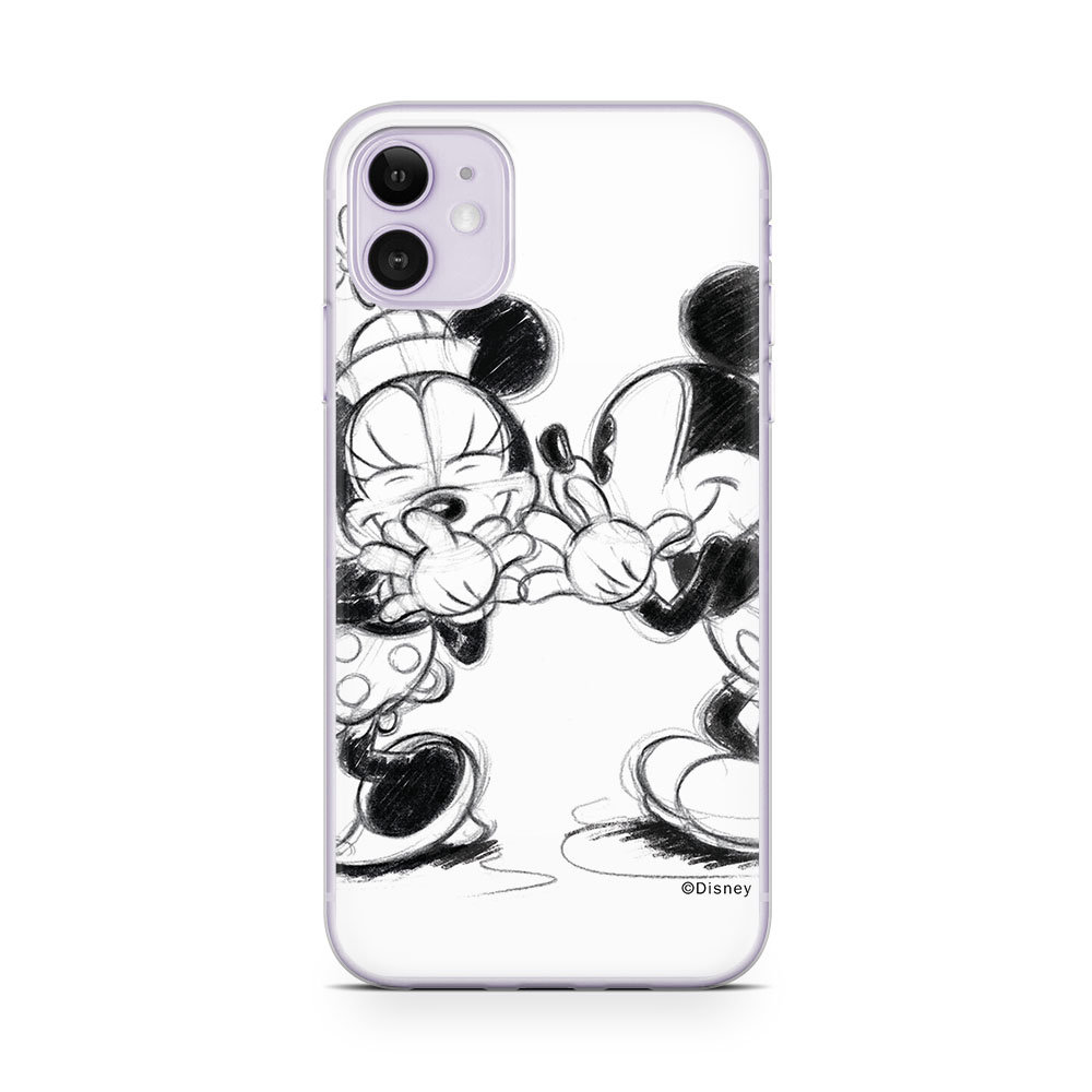 Disney ERT GROUP Oryginalne etui na telefon komórkowy Mickey and Minnie 010 iPhone 11 Phone Case Cover DPCMM4001