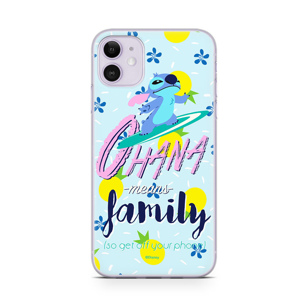 Disney ERT GROUP Oryginalne etui na telefon komórkowy Stich 004 iPhone 11 Phone Case Cover DPCSTICH1260
