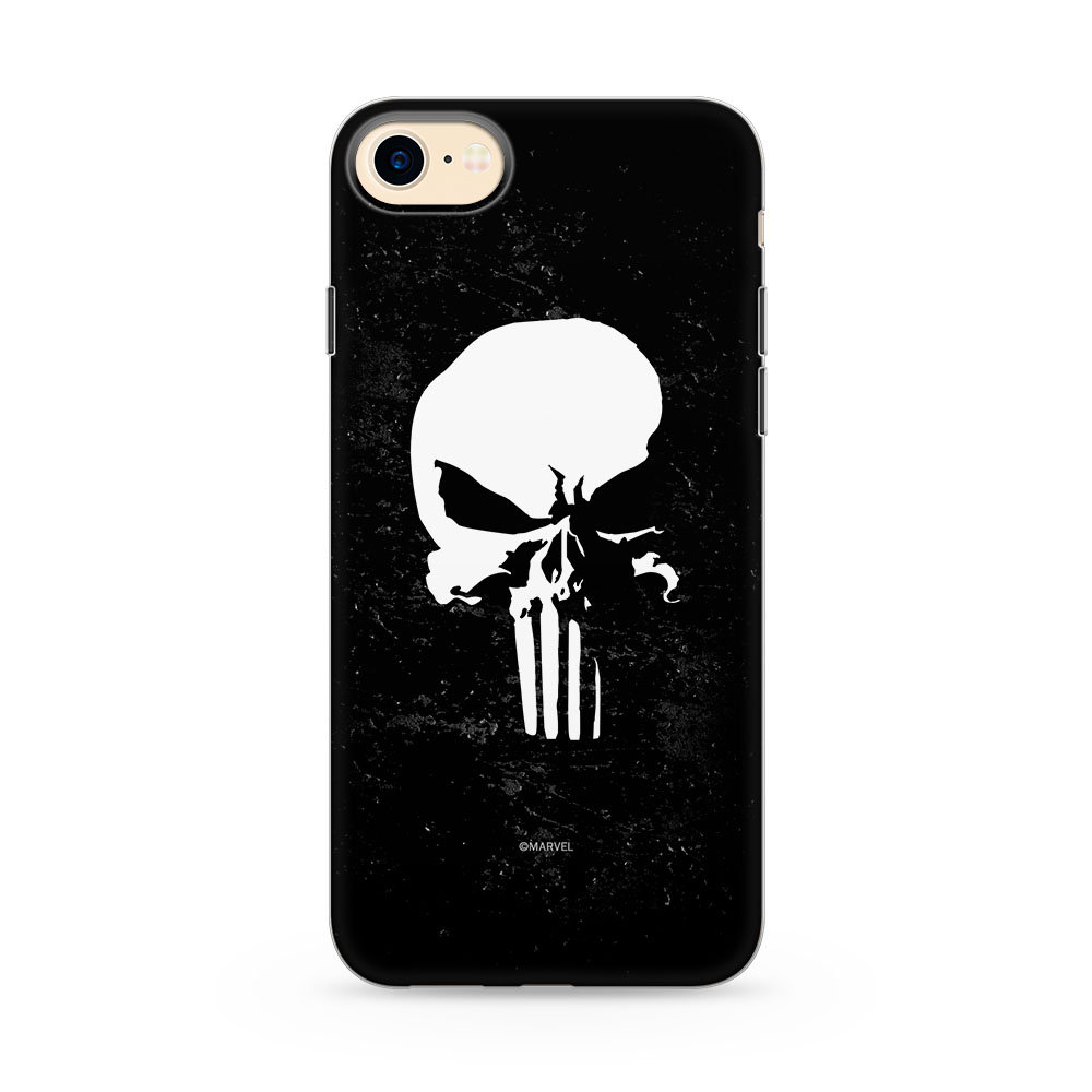 Marvel Etui Marvel Punisher 002 iPhone 7/8 SE 2020 czarny/black MPCPUN203 Czaszka