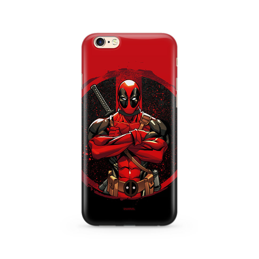 ERT GROUP Oryginalne etui na telefon komórkowy Marvel Deadpool 006 iPhone 6/6S Phone Case Cover MPCDPOOL2802