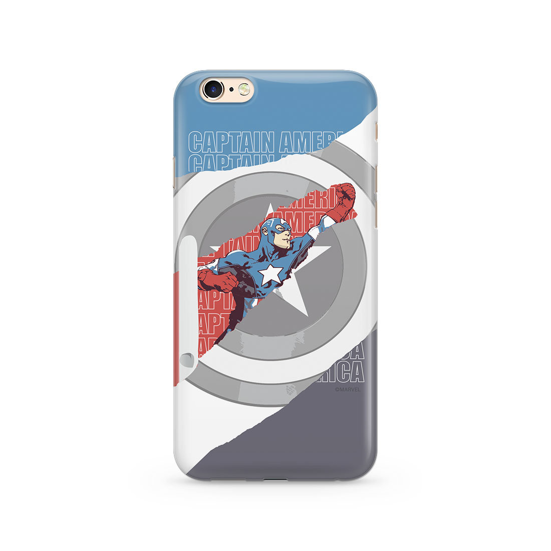 ERT GROUP Oryginalne etui na telefon komórkowy Marvel Captain America 013 IPHONE 6/6S Phone Case Cover MPCCAPAM5102