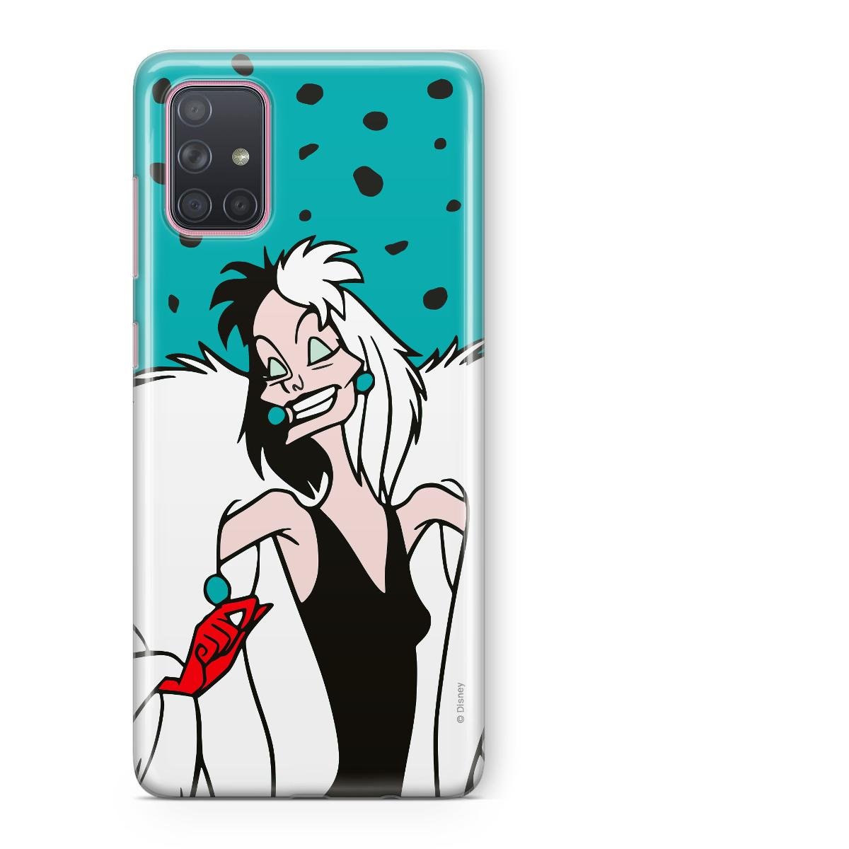 Etui na SAMSUNG Galaxy A71 DISNEY Cruella 004