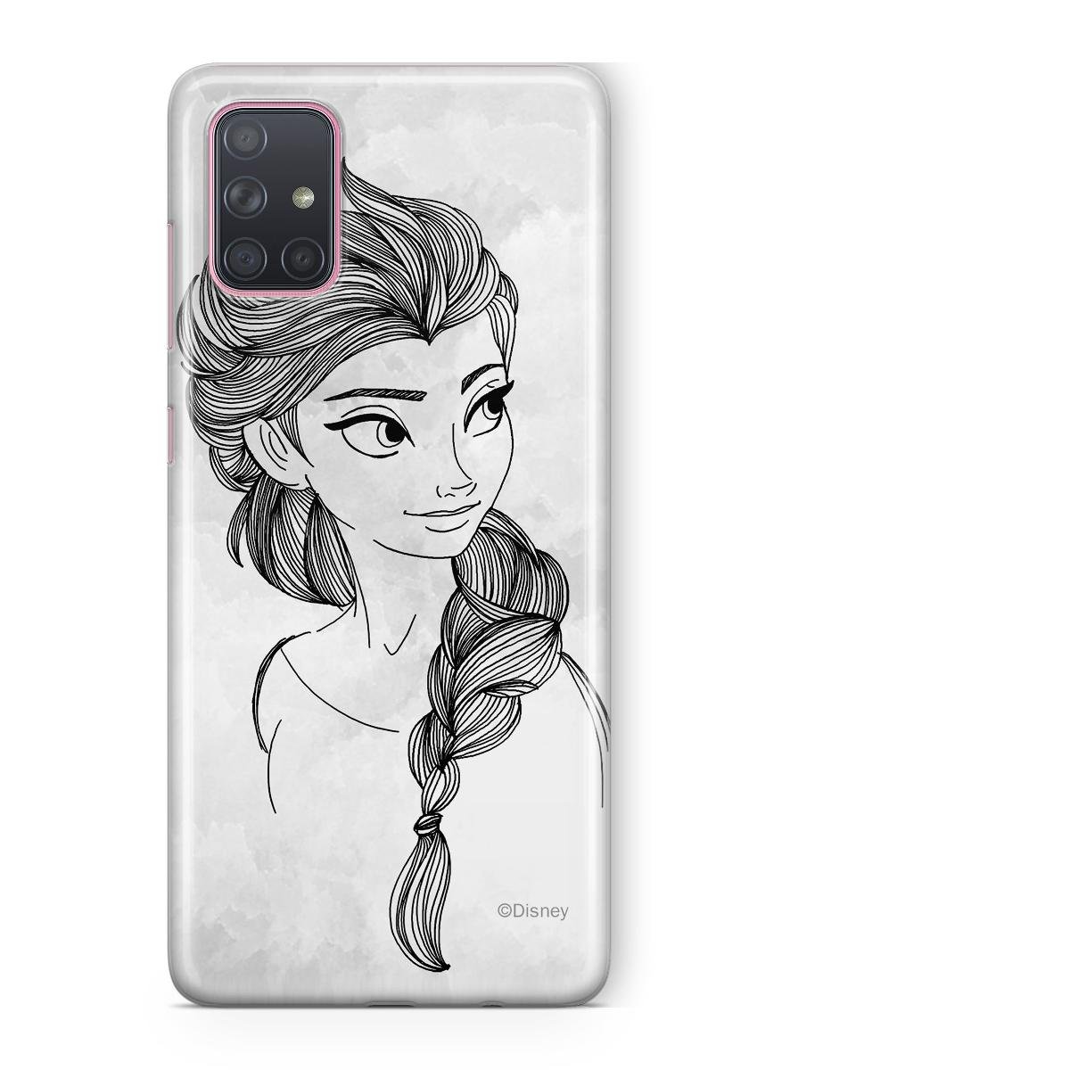 Etui na SAMSUNG Galaxy A71 DISNEY Elsa 009