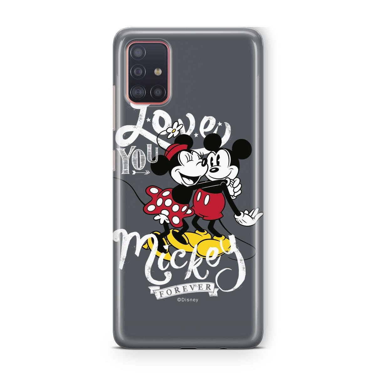 Etui na SAMSUNG Galaxy A51 DISNEY Mickey i Minnie 001
