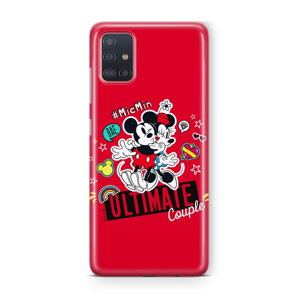 Etui na SAMSUNG Galaxy A51 DISNEY Mickey i Minnie 012