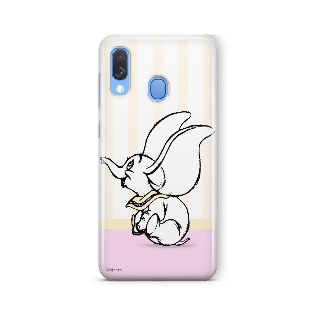 Disney ERT GROUP Oryginalne i oficjalnie licencjonowane etui na telefon komórkowy Dumbo do Samsung A40, Case, pokrowiec, Cover z tworzywa sztucznego TPU silikon chroni przed uderzeniami i zarysowaniami DPCDUMB3116