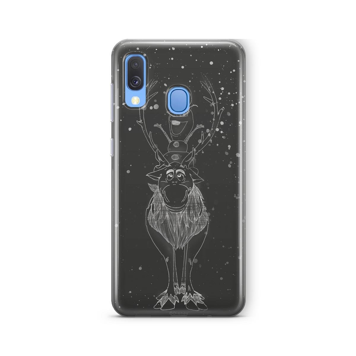 Etui na SAMSUNG Galaxy A40 DISNEY Olaf i Sven 001