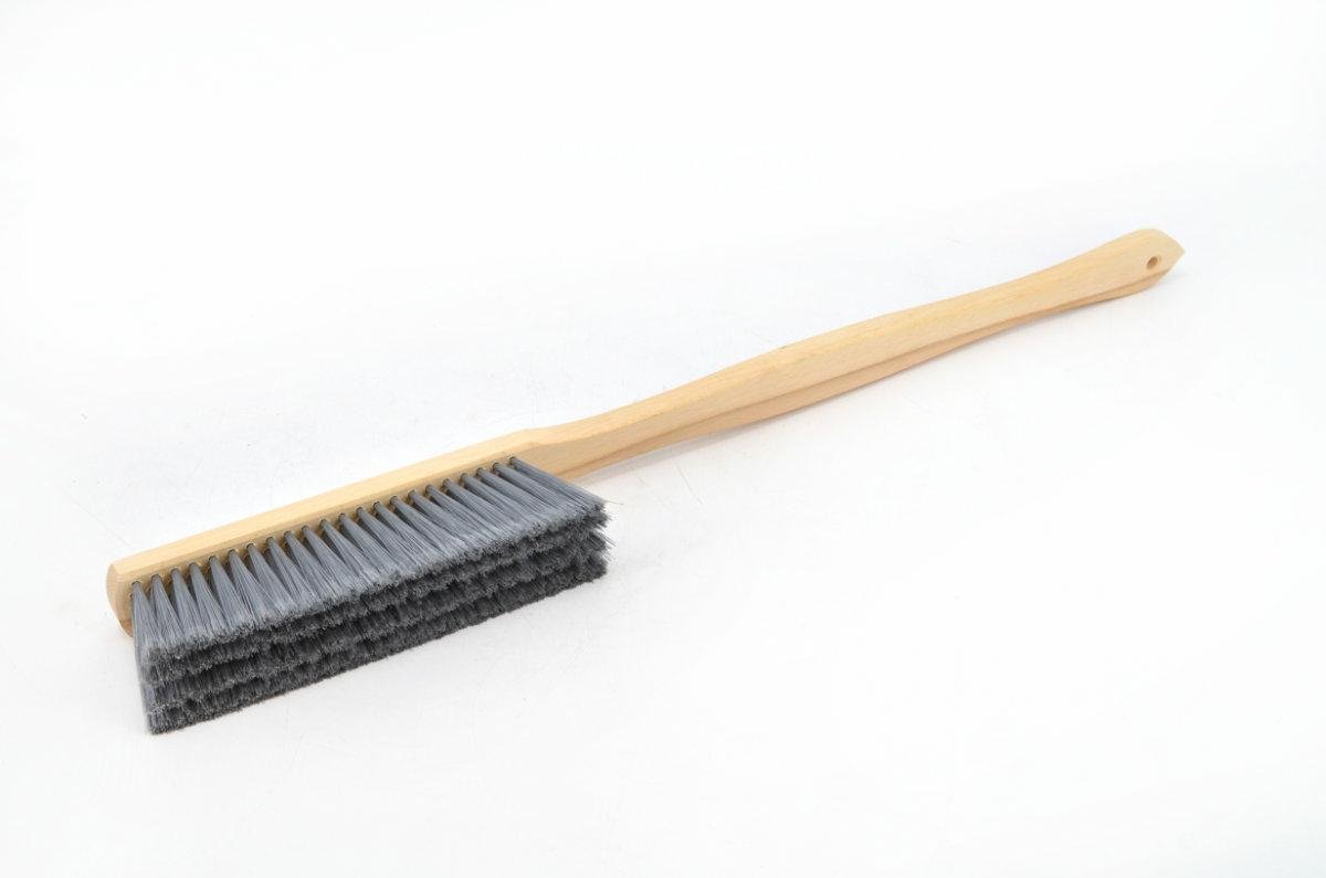 Zmiotka drewniana włosie nylon extra długa