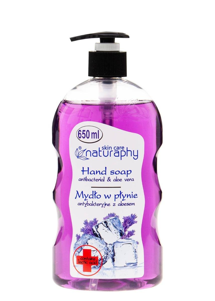 Mydło w płynie antybakteryjne lawendowe z aloesem 650 ml