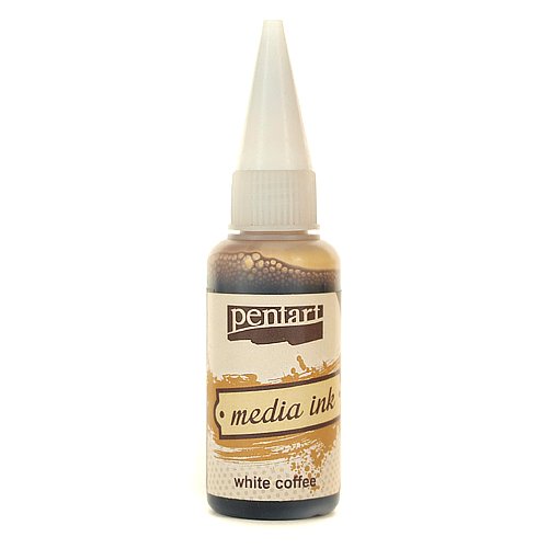 Tusz Media Ink 20 ml - white coffee