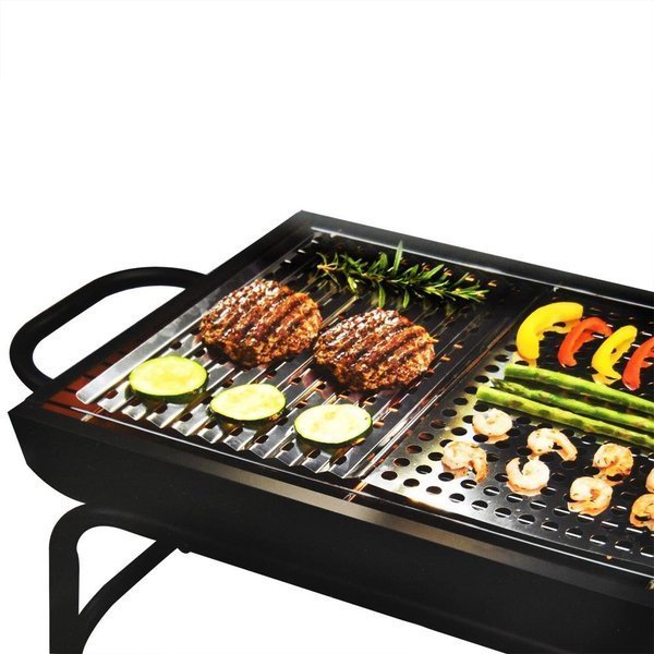 KOOPMAN BLACHA NA GRILL 2SZT. STAL NIERDZ. 123711