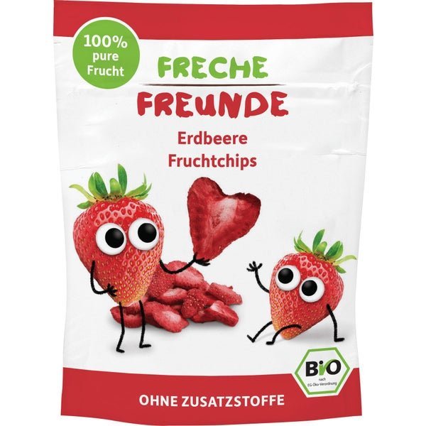 Erdbar Chipsy Truskawkowe Bez Cukru 12g - Erdbar ERD0530