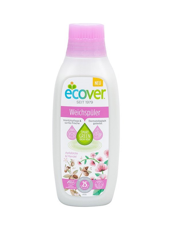 ECOVER Płyn do zmiękczania tkanin kwiatowo-migdałowy - 0,75 l - ECOVER