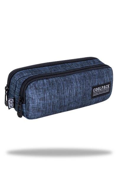 CoolPack Piórnik saszetka podwójna prostokatna Clio Snow Blue C69163