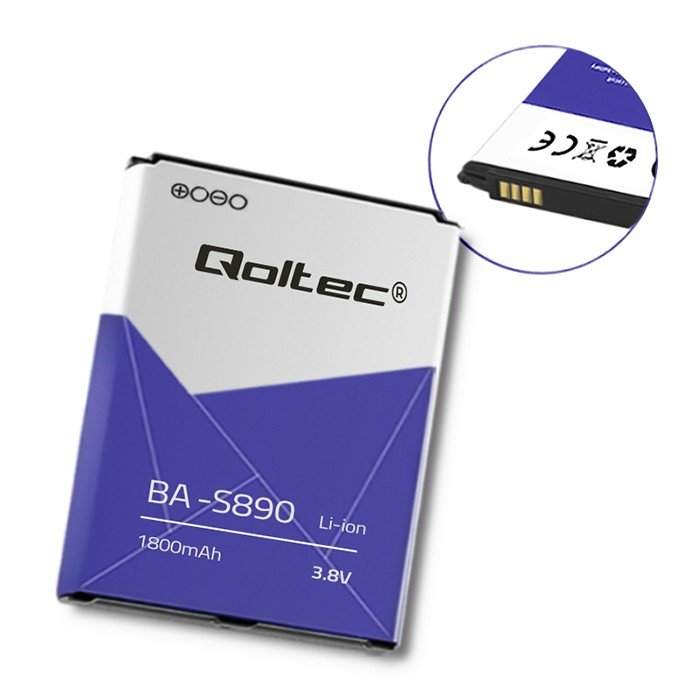 Qoltec Bateria Bateria do HTC BA-S890 DESIRE 500 1800mAh 52077.BA-S890