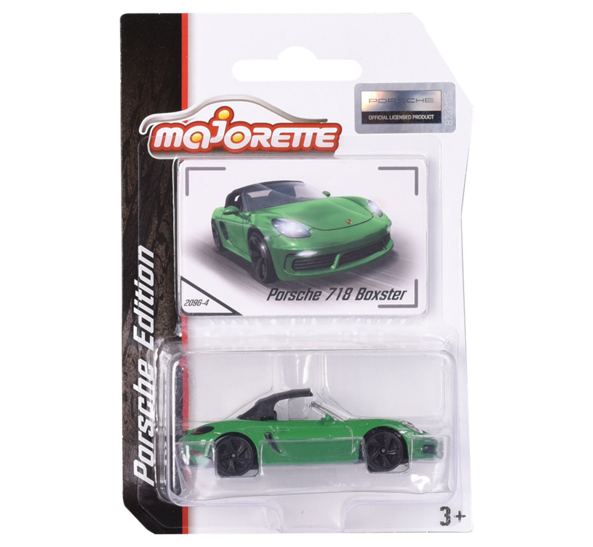 Majorette, samochód Porsche 718 Boxster