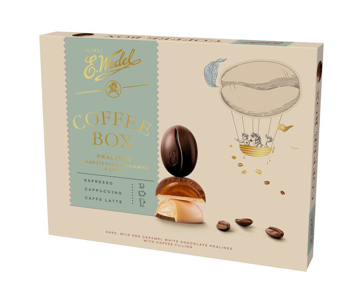 Wedel Bombonierka Coffee Box 100g 3592-462F7