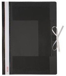 Biurfol Teczka wiązana A4 TW-01 (25 sztuk) Czarna