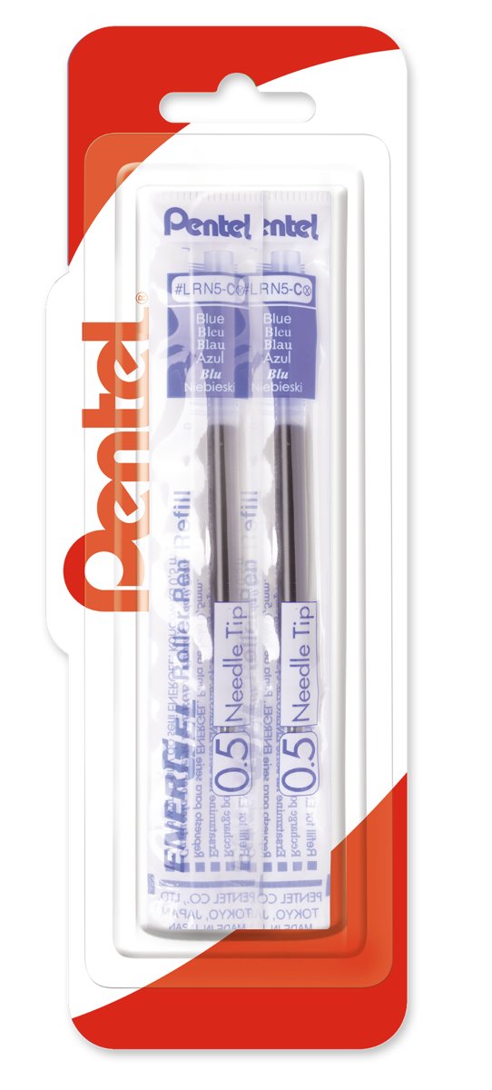 Pentel Poland Sp z o.o WKŁAD DO CIENKOPISU ENERGEL 0,5MM NIEBIESKI LRN5C-2B