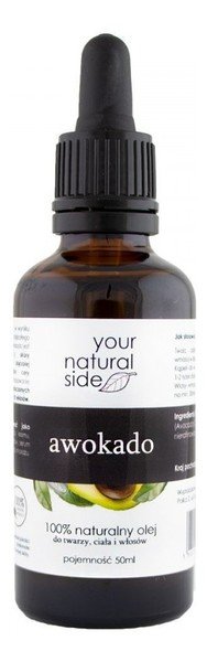 Your Natural Side OLEJ AWOKADO 50ML PIPETA