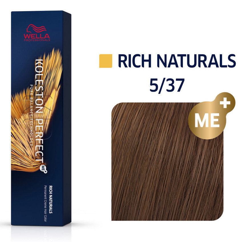 Wella Kolpio Perfect farba do włosów Rich Naturals 5/37, 60 ml