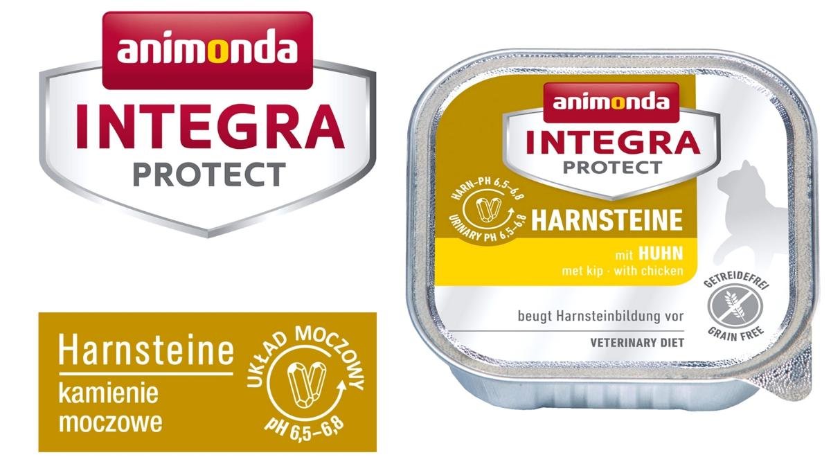 Animonda Integra Integra Protect Harnsteine dla kota - z kurczakiem tacka 100g 14419