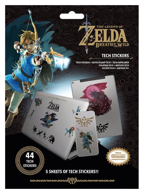 Pyramid Posters The Legend Of Zelda Breath Of The Wild - naklejki na laptopa TS7406
