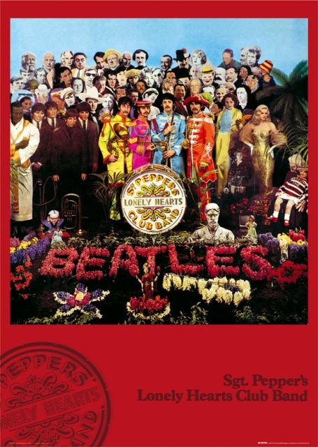 GBeye The Beatles (lonley hearts) - plakat LP0905