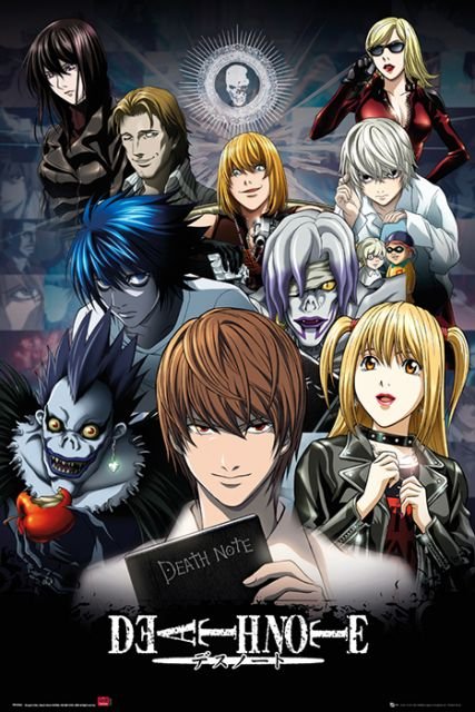GBeye Death Note Collage - plakat FP3963