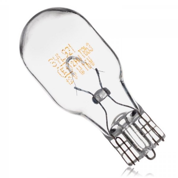 Osram Original W16W 921 żarówki halogenowe 12 V do samochodów osobowych, do światła cofania i światła hamulcowego i kierunkowskazów tylnych, pudełko składane, 10 sztuk 921
