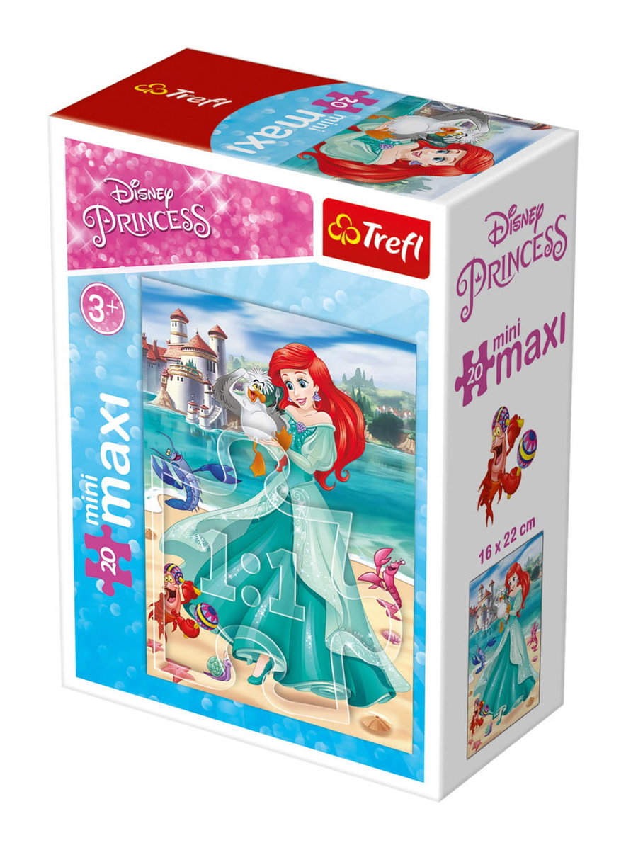 Trefl, puzzle, Disney, Księżniczki, 20 el.