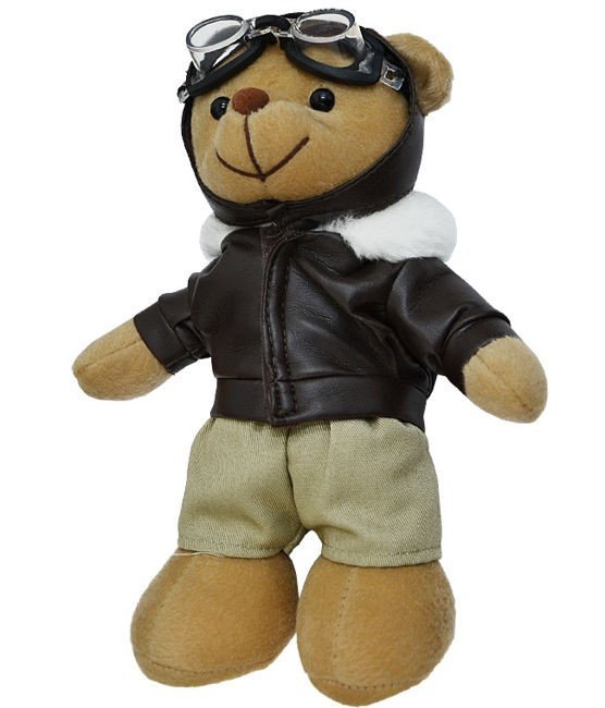 Teddy Miś Pluszak Zabawka Maskotka Pilot 20 cm
