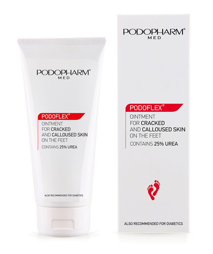 PODOFLEX Maść do popękanej i zrogowaciałej skóry stóp 25% 75 ml 099A-13866