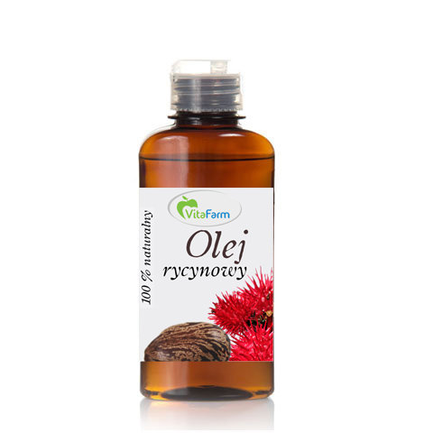 Olej Rycynowy Nierafinowany Naturalny 100% 100ml