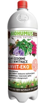 BIOHUMUSECO HUMVIT-EKO DLA ROŚLIN OZDOBNYCH 1 L - BIOHUMUSECO