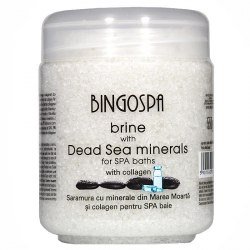 BingoSpa Solanka z minerałami Morza Martwego z kolagenem transdermalnym - BingoSpa Brine Of The Dead Sea Minerals With Collagen Transdermal