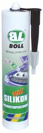 BOLL 0070105 SILIKON WYSOKOTEMPERATUROWY 290ml CZARNY 0070105