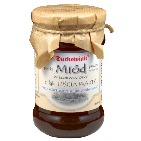 DUTKOWIAK DUTKOWIAK MIÓD ŁĄKOWY WIELOKWIATOWY 400G