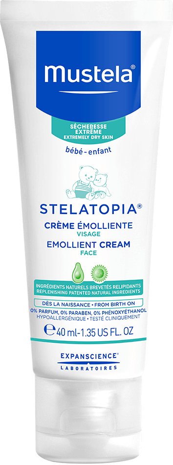 Mustela STELATOPIA Krem emolient do twarzy 40 ml 7075232