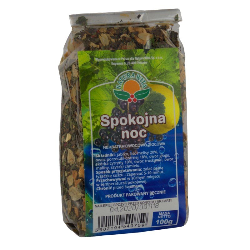 NATURA WITA NATURA WITA HERBATKA SPOKOJNA NOC 100G