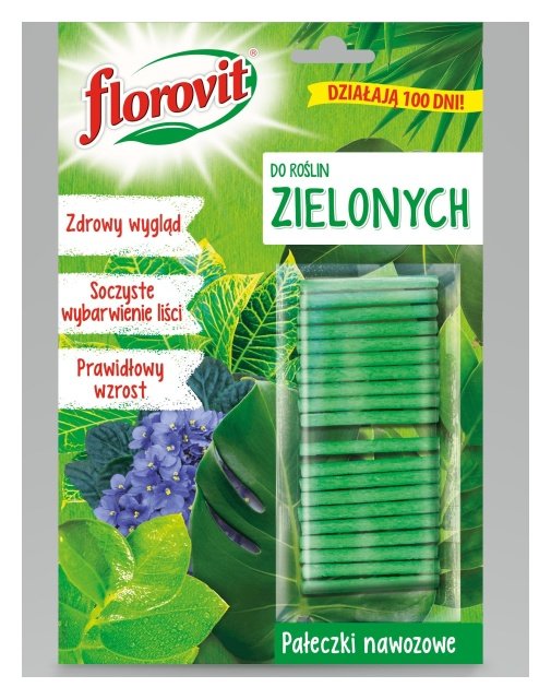Florovit Inco Pałeczki nawozowe do roślin zielonych 20g