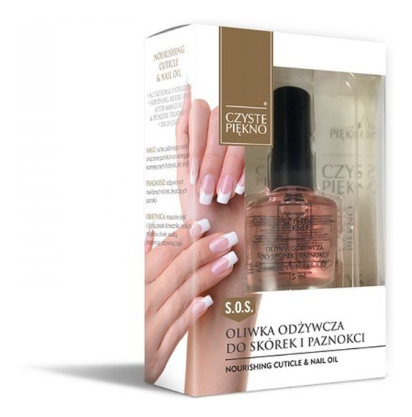 Czyste Piękno Oliwka odżywcza do skórek i paznokci - Czyste Piękno Nourising Cuticle & Nail Oil Oliwka odżywcza do skórek i paznokci - Czyste Piękno Nourising Cuticle & Nail Oil