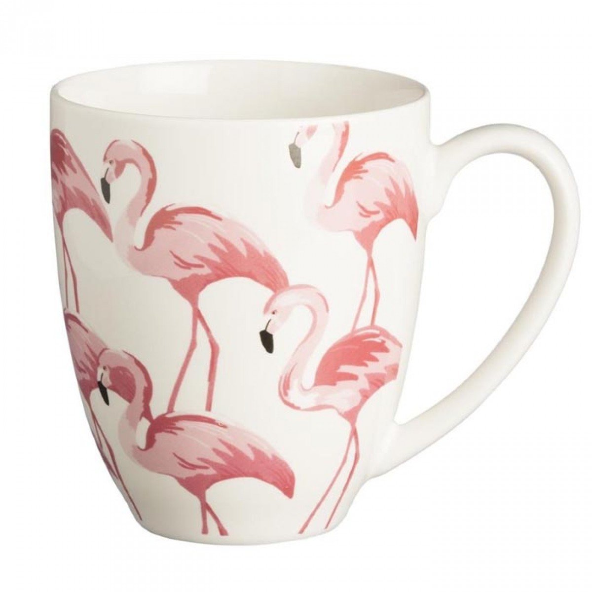 Price & Kensington filiżanka z delikatnej porcelany, wzór: różowy Flamingo 0059.541