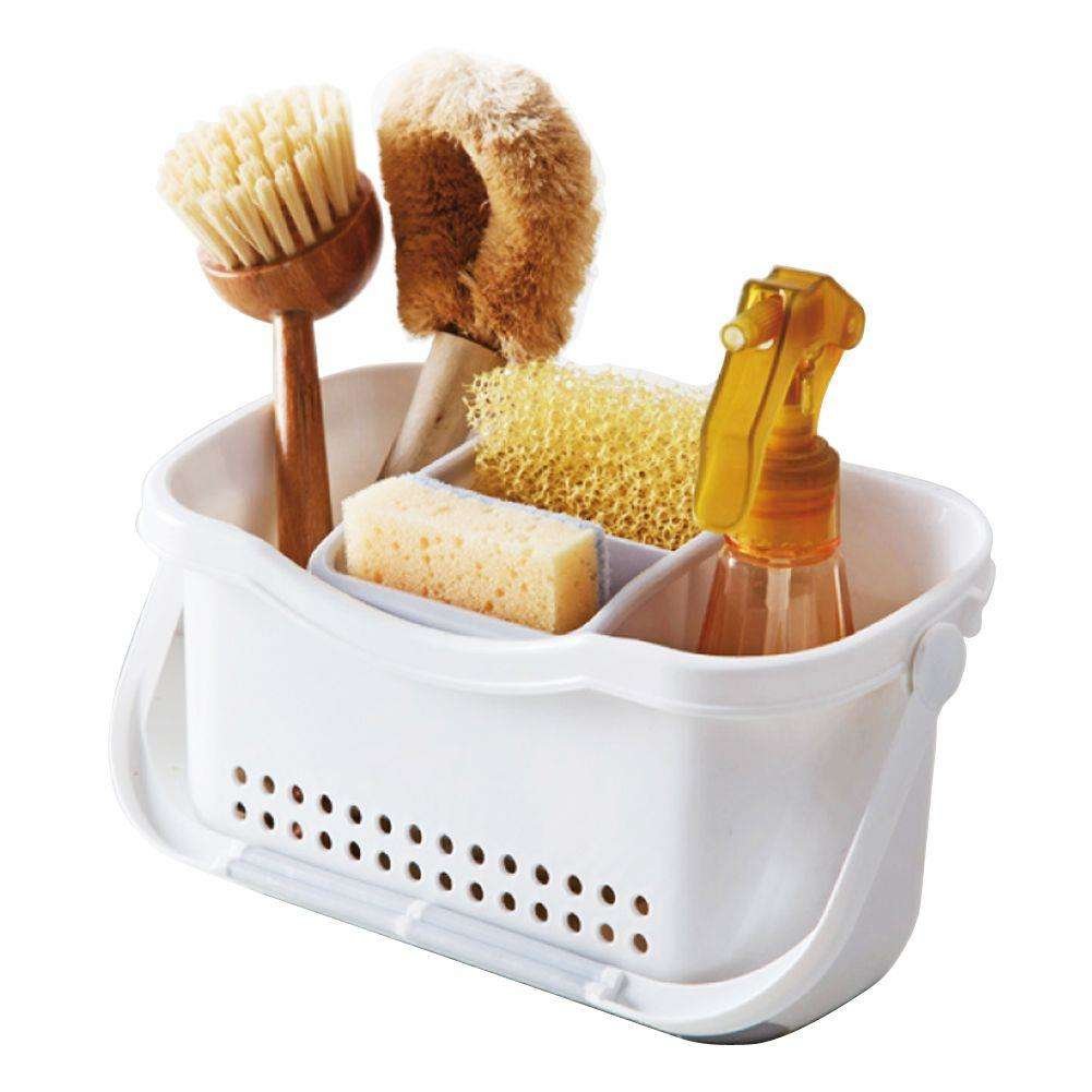 EH Excellent Houseware Koszyk OCIEKACZ stojak organizer na sztućce przybory z uchwytem 730200